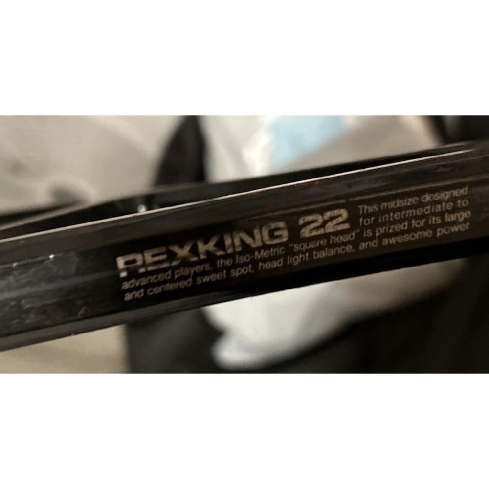 Yonex R-22 Iso-Metric Rexking Tennis Racket  4-1/2” - Picture 3 of 10